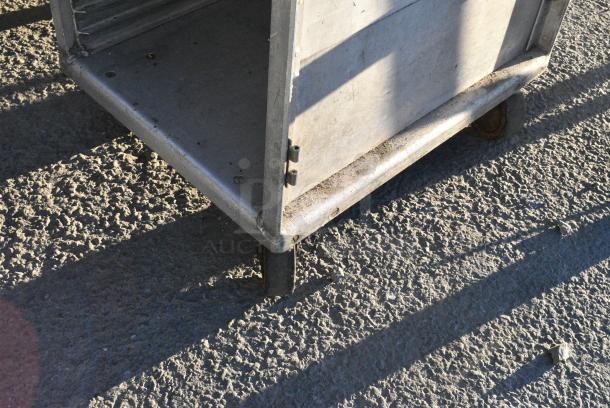 Metal Commercial Pan Transport Rack on Commercial Casters. - Image 2 of 2