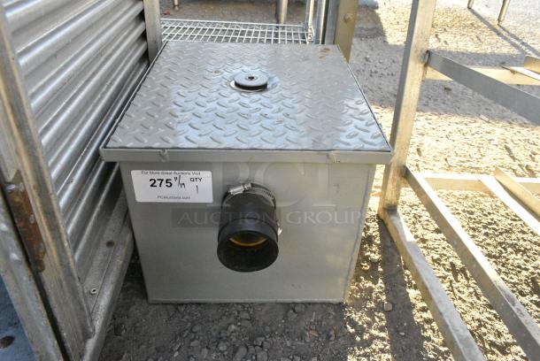 Metal Commercial Grease Trap. - Image 2 of 2