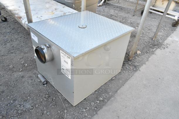 Zurn Metal Commercial Grease Trap. - Image 1 of 3