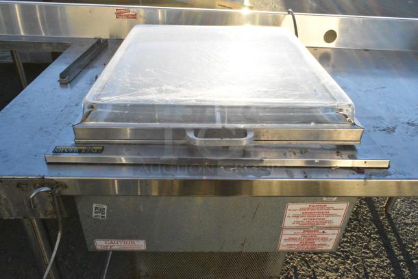 Stainless Steel Table w/ Sink Bay, Silver King Bay and Cut Out. - Image 3 of 6