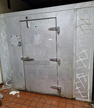 8'x14' Imperial Brown SELF CONTAINED Walk In Box w/ Compressor and Condenser. Information Provided By The Consignor But Not Verified By PCI Auctions. Picture of the Unit Before Removal Is Included In the Listing.