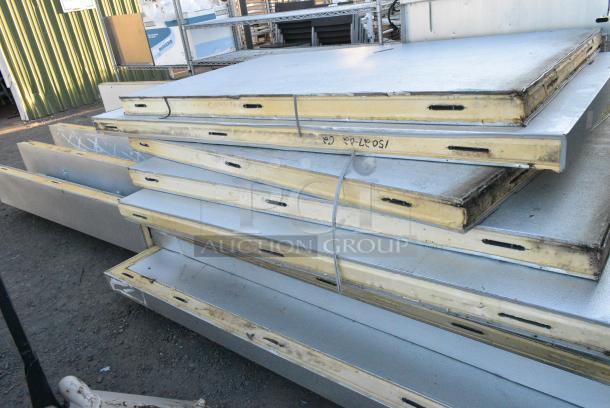 8'x14' Imperial Brown SELF CONTAINED Walk In Box w/ Compressor and Condenser. Information Provided By The Consignor But Not Verified By PCI Auctions. Picture of the Unit Before Removal Is Included In the Listing. - Image 3 of 13