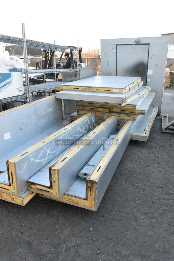 8'x14' Imperial Brown SELF CONTAINED Walk In Box w/ Compressor and Condenser. Information Provided By The Consignor But Not Verified By PCI Auctions. Picture of the Unit Before Removal Is Included In the Listing. - Image 6 of 13