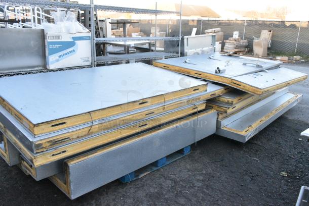 8'x14' Imperial Brown SELF CONTAINED Walk In Box w/ Compressor and Condenser. Information Provided By The Consignor But Not Verified By PCI Auctions. Picture of the Unit Before Removal Is Included In the Listing. - Image 8 of 13