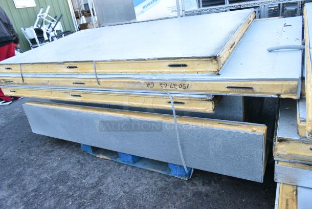 8'x14' Imperial Brown SELF CONTAINED Walk In Box w/ Compressor and Condenser. Information Provided By The Consignor But Not Verified By PCI Auctions. Picture of the Unit Before Removal Is Included In the Listing. - Image 12 of 13