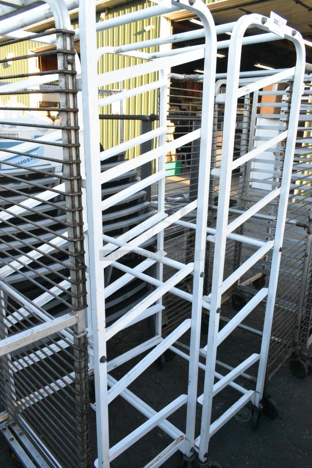 Metal Commercial Pan Transport Rack on Commercial Casters. - Image 1 of 2