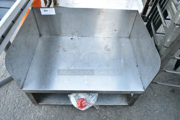 Stainless Steel Equipment Stand w/ Under Shelf. - Image 1 of 3