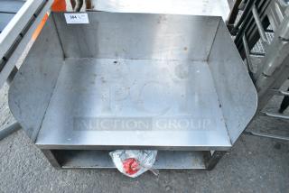 Stainless Steel Equipment Stand w/ Under Shelf.