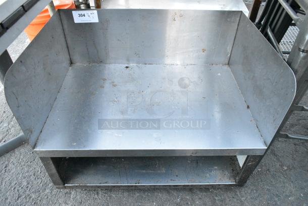 Stainless Steel Equipment Stand w/ Under Shelf. - Image 2 of 3