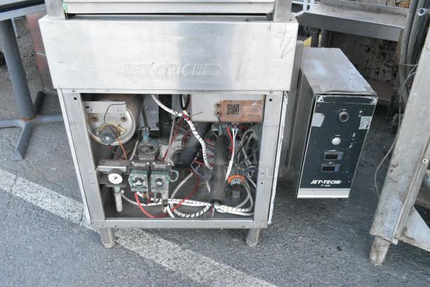 Jet Tech Stainless Steel Commercial Straight Pass Through Dishwasher. - Image 2 of 6