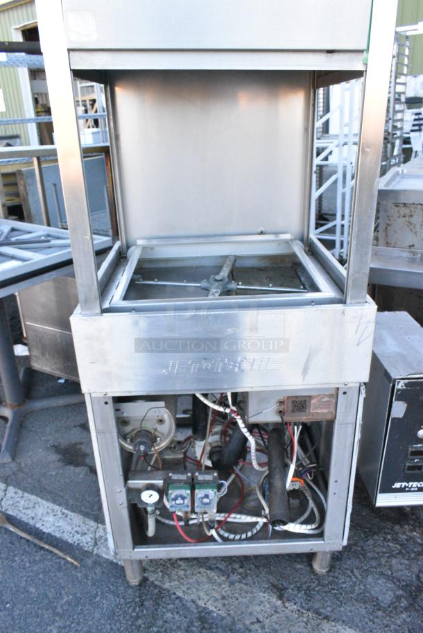 Jet Tech Stainless Steel Commercial Straight Pass Through Dishwasher. - Image 4 of 6