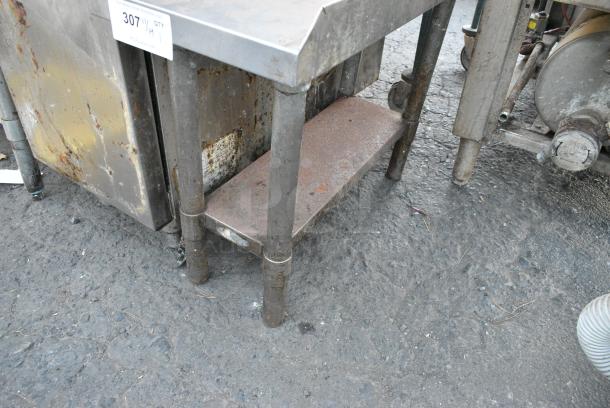 Stainless Steel Equipment Stand w/ Under Shelf. - Image 2 of 2