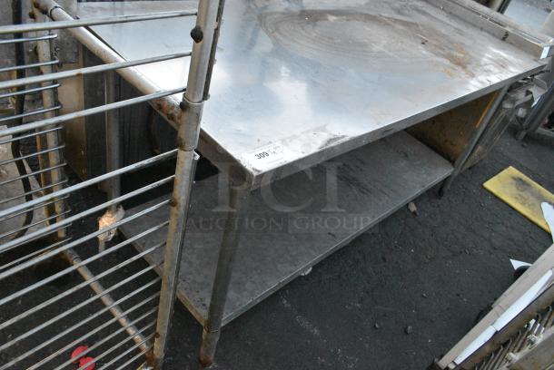 Stainless Steel Table w/ Under Shelf. - Image 1 of 4