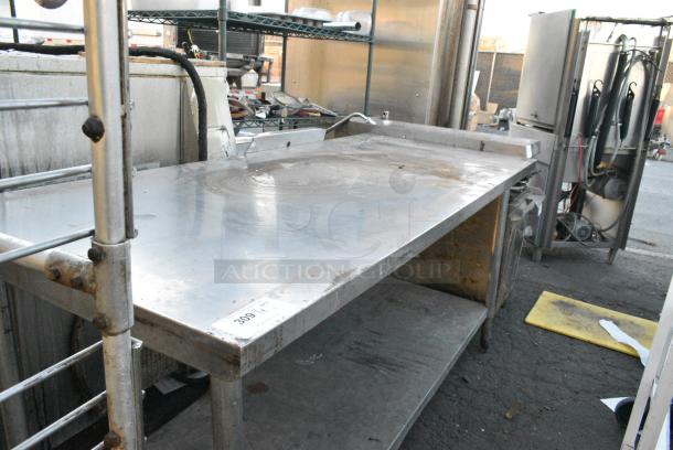 Stainless Steel Table w/ Under Shelf. - Image 2 of 4