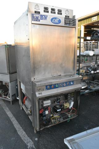 LVO FL14G Stainless Steel Commercial Pot and Pan Washer. 208 Volts, 3 Phase.