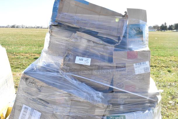 30 BRAND NEW IN BOX! Items Including 5001BNAP Choice 1-Ply White Beverage / Cocktail Napkin - 4000/Case, Dart ClearPac SafeSeal 8 oz. Tamper-Resistant, Tamper-Evident Container with Dome Lid, 129MCS242CB Choice 30 oz. Compartment Container with Lid, Paper Food Trays, 627PCC63 Fat Daddio's PCC-63 ProSeries 6" x 3" Round Anodized Aluminum Straight Sided Cheesecake Pan with Removable Bottom, Forte Wine Glasses, 4 Box Libbey 1924 Champagne Coupes, Del Mar Tumblers, 8 Box 12040 Libbey Newton Cooler Glasses. 30 Times Your Bid! - Image 2 of 12