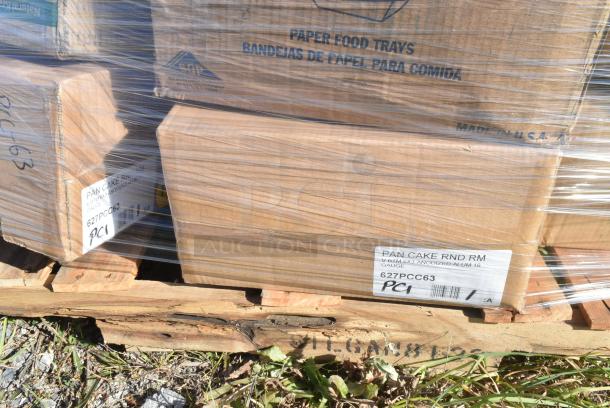 30 BRAND NEW IN BOX! Items Including 5001BNAP Choice 1-Ply White Beverage / Cocktail Napkin - 4000/Case, Dart ClearPac SafeSeal 8 oz. Tamper-Resistant, Tamper-Evident Container with Dome Lid, 129MCS242CB Choice 30 oz. Compartment Container with Lid, Paper Food Trays, 627PCC63 Fat Daddio's PCC-63 ProSeries 6" x 3" Round Anodized Aluminum Straight Sided Cheesecake Pan with Removable Bottom, Forte Wine Glasses, 4 Box Libbey 1924 Champagne Coupes, Del Mar Tumblers, 8 Box 12040 Libbey Newton Cooler Glasses. 30 Times Your Bid! - Image 7 of 12