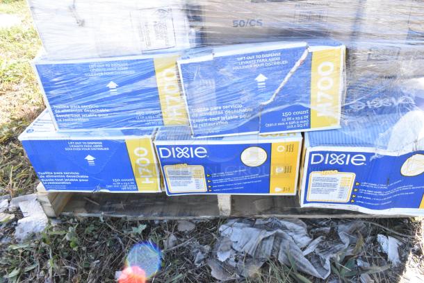 38 BRAND NEW IN BOX! Items Including 795PTOWHT8 Choice White Microwavable Folded Paper #8 Take-Out Container 6" x 4 3/4" x 2 1/2" - 300/Case, 128HD16BULK Choice Heavy Duty 16 oz. Microwavable Translucent Plastic Deli Container - 480/Case, 612605070HD Choice Full Size Heavy-Duty Foil Steam Table Pan Deep 3 3/8" Depth - 50/Case, 5 Box Dixie Chef Towels, 5008DWALLW Choice 8 oz. Tall White Smooth Double Wall Paper Hot Cup - 500/Case, 2 Box 128HD16BULK Choice Heavy Duty 16 oz. Microwavable Translucent Plastic Deli Container - 480/Case, Choice Napkins, Nitril Gloves, 2 Box Choice Deli Sheets, Jumbo Paper Straws. 38 Times Your Bid! - Image 6 of 12