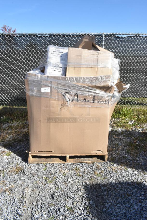 20 BRAND NEW IN BOX! Items Including 2 Box 130BKFORKH Choice Black Heavy Weight Plastic Fork - 1000/Case, Containers. 20 Times Your Bid! - Image 1 of 8