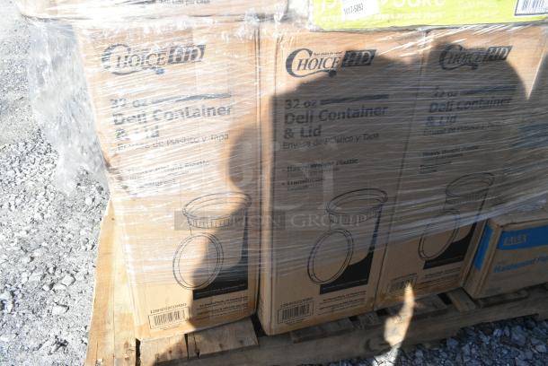 27 BRAND NEW IN BOX! Items Including 3 Box 128HD32COMBO Choice Heavy Duty Deli Container and Lid, 2 Box 5004W Choice 4 oz. White Poly Paper Hot Cup - 1000/Case, 2 Box Lavex Hardwound Paper Towels. 27 Times Your Bid! - Image 4 of 11