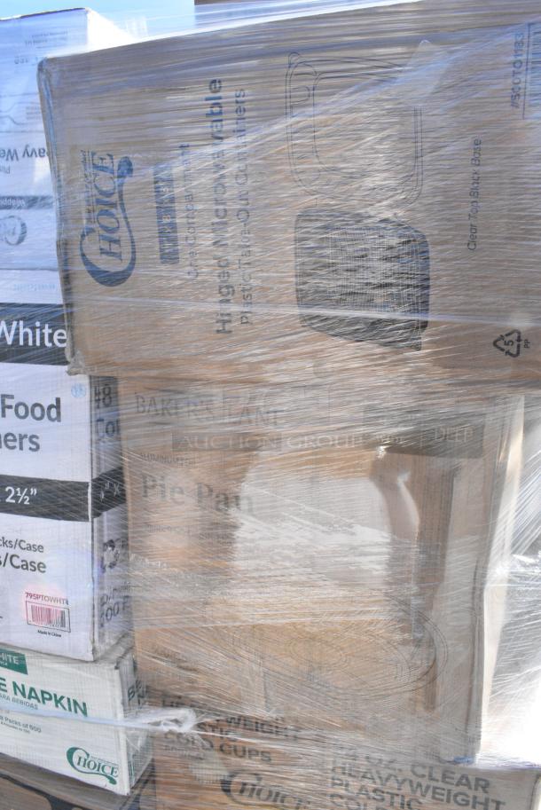 27 BRAND NEW IN BOX! Items Including 3 Box 128HD32COMBO Choice Heavy Duty Deli Container and Lid, 2 Box 5004W Choice 4 oz. White Poly Paper Hot Cup - 1000/Case, 2 Box Lavex Hardwound Paper Towels. 27 Times Your Bid! - Image 11 of 11