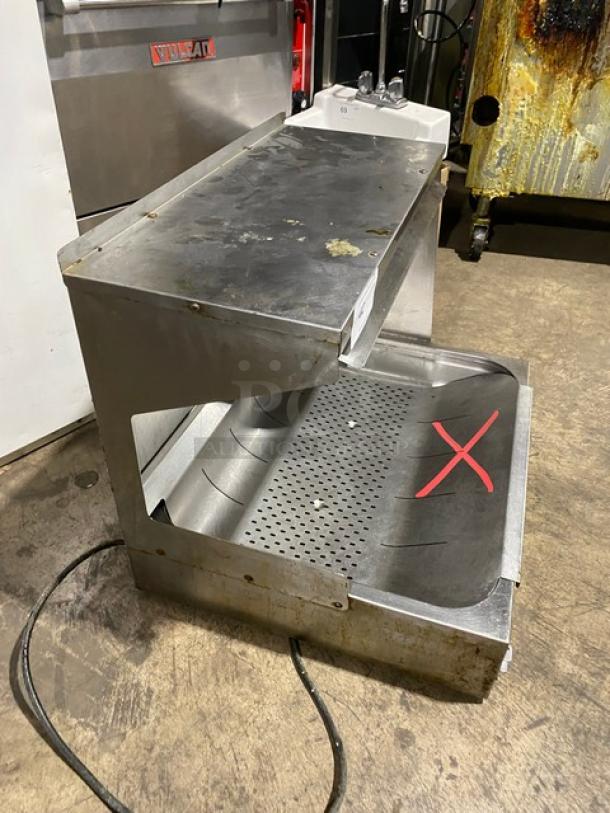 Hatco Commercial Countertop Glo-Ray Portable Fry Holding Station! With Backsplash & Overhead Shelf! All Stainless Steel! 120V 1 Phase! Model: GRFHS-26 SN: 2672341740! Working When Removed! - Image 3 of 8