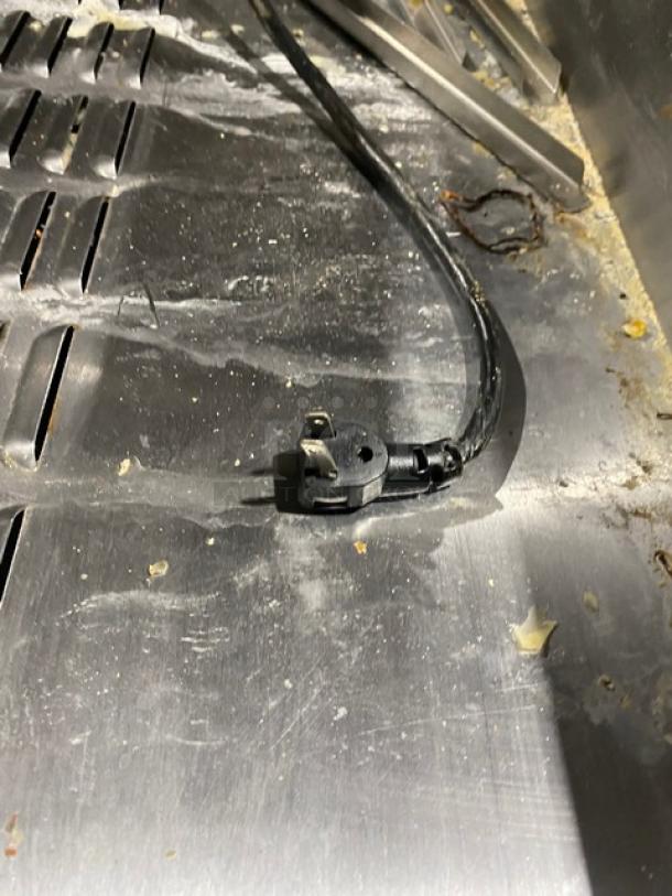 Continental Commercial Refrigerated Mega Top Pizza Prep Table! With 3 Door Refrigerated Storage Underneath! All Stainless Steel! With Poly Coated Rack! On Casters! 115V 1 Phase! Model: CPA68 SN: 15755497! Working When Removed! - Image 9 of 9