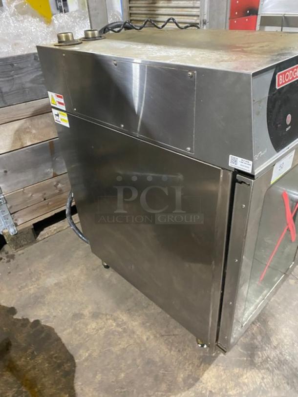 Blodgett Commercial Electric Powered Boilerless Mini Combi Oven! All Stainless Steel! With Built In Pan Rack! With Android Based Touch Screen Control! With Hand Shower Attachment!  On Legs! 208V 3 Phase! Model: BLCT-10E SN: 011918BT115S! Working When Removed! - Image 3 of 10