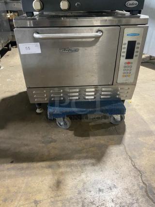 TurboChef Commercial Electric Powered Countertop Ventless Rapid Cook Oven! All Stainless Steel! On Legs! 208-240V! Model: NGC SN: NGCD610834!