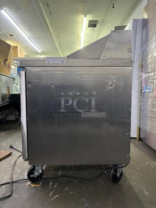 AWESOME MUST SEE! DUKERS COMMERCIAL FOOD PREP TABLE DSP 29 TESTED AND WORKING - Image 5 of 6