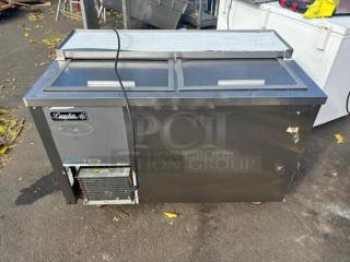 STAINLESS STEEL LEADER REFRIGERATION  BOTTLE COOLER  EXCELLENT CONDITION