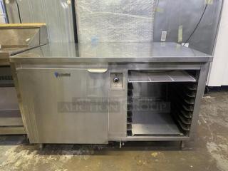 CUSTOM COOL HOT HOLD HEATED PIZZA WORKTOP TABLE TESTED AND WORKING