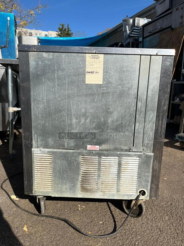 Stainless Steel 1 Door Refridgerator with WHEELS! - Image 3 of 4