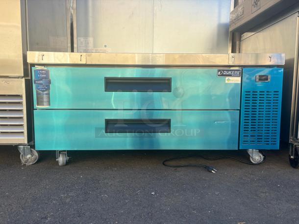 WOW  L@@K BRAND NEW DUKERS SCRATCH & DENT 2 DRAW CHEF BASE TESTED AND WORKING - Image 5 of 5