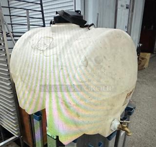 One 35 Gallon Water Tank.