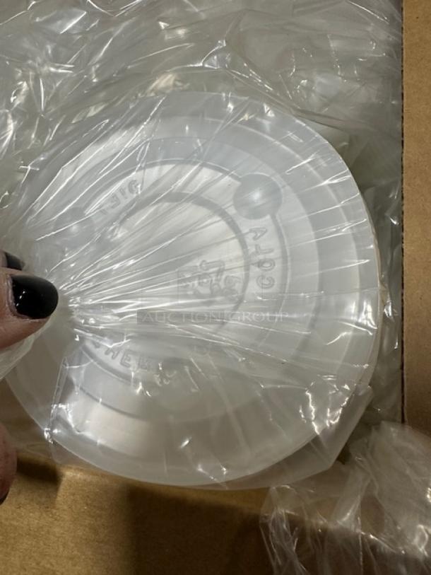 One Case Of 1,000 Flat Lids. #LDPF16 - Image 1 of 1