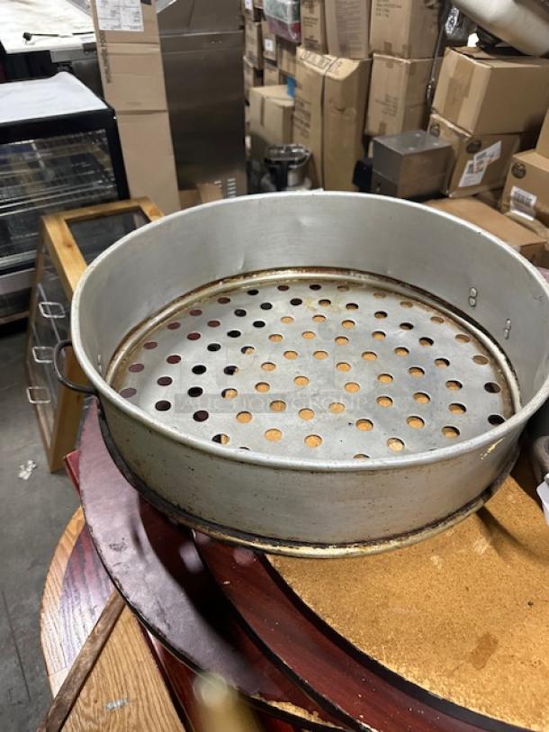 One Perforated Aluminum Pan. 23X7 - Image 1 of 1