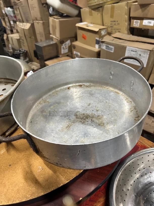 One Aluminum Braising Pan. 18X6 - Image 1 of 1