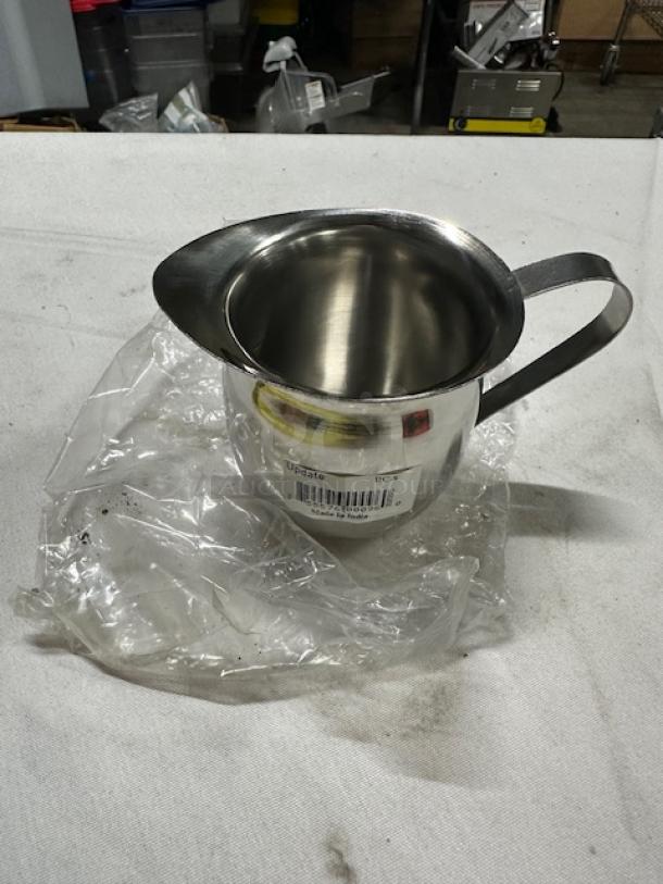 NEW Stainless Steel Bell Creamer. #BC-8. 3XBID - Image 1 of 1