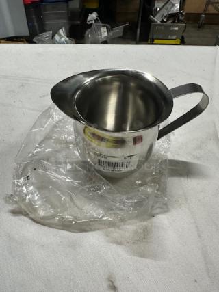 NEW Stainless Steel Bell Creamer. #BC-8. 3XBID