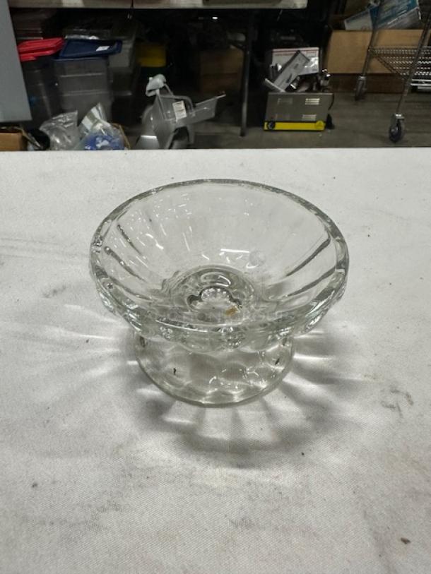 Glass Sherbert Dish. 6XBID - Image 1 of 1