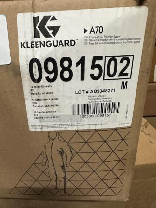 One Case Of Kleengard Protective Clothing.