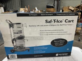 One NEW San Jamar SAf T Ice Cart. #SICART61