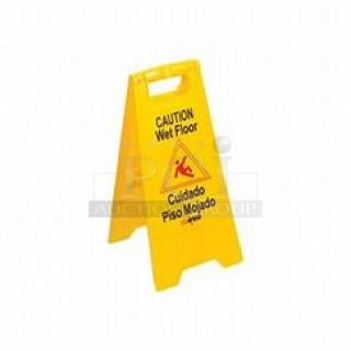 NEW Caution Fold Out Sign. #WCS-25. 2XBID