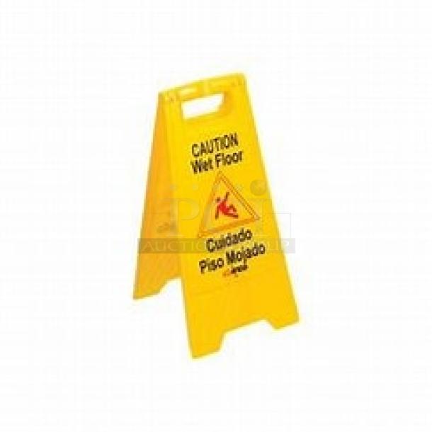NEW Caution Fold Out Sign. #WCS-25. 2XBID - Image 1 of 1