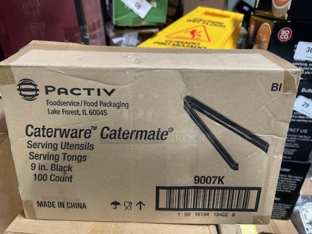 NEW 9 Inch Catermate Poly Tongs. 100 ct. - Image 1 of 1