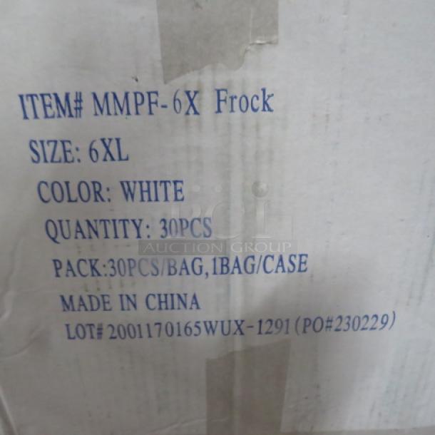 One Box Of White Lab Coats. - Image 1 of 2