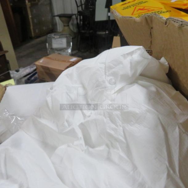 One Box Of White Lab Coats. - Image 2 of 2
