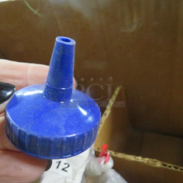 One Mega Lot Of Squeeze Bottle Lids. - Image 1 of 2