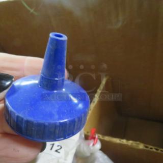 One Mega Lot Of Squeeze Bottle Lids.